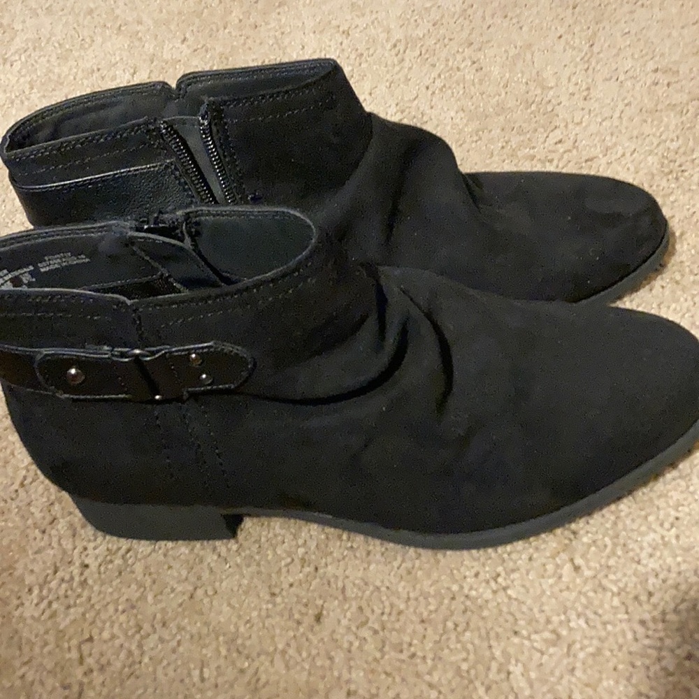 Black booties